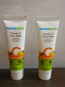 Mamaearth Vitamin C Face Wash Pack Of 2