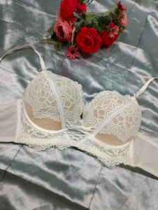 Ivory Lace Bra