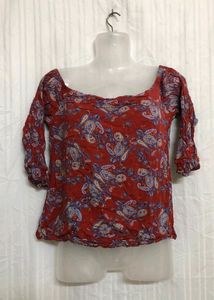 Vero Moda Red Stylish Top