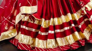 Satin Lehanga Choli