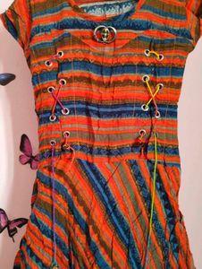 Striped Colorful Dress