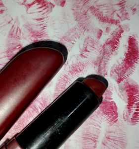 Burgundy Lipstick
