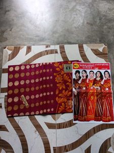 Elegant Maroon Saree