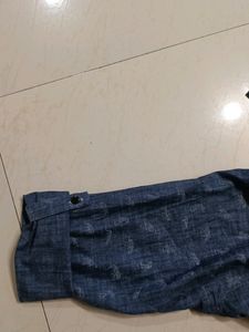 Denim Kurta