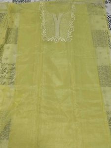 Elegant Yellow Embroidered Kurta Set