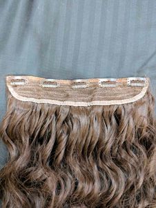 5 Clip Volumiser Hair Extensions (Brown)