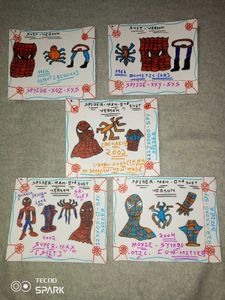 Spider-man VIP Cards.