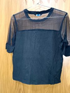 Never Coast Mesh Top
