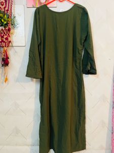 Green Long Kurti