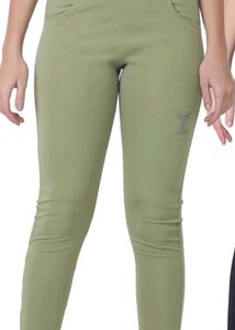 Solid Track Pant Or Jeggings
