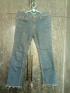 Blue Low Waist Jeans