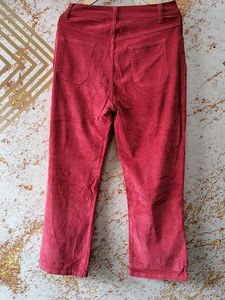 Red Corduroy Pants