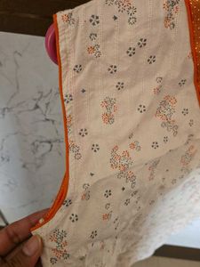 Cute Cream Floral Top