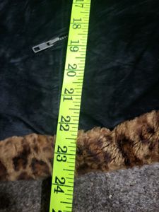 Vintage Faux Fur Trim Jacket