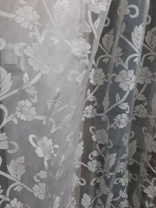 1 piece 8 feet transparent door curtain
