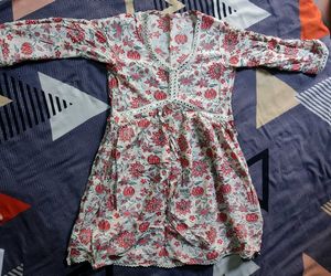 Multicolour Printed Dress