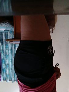 Aesthetic Pinteresty Black Fitted Shorts
