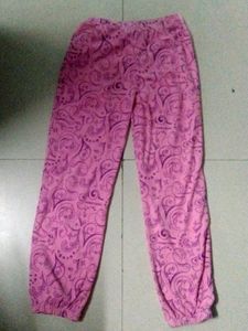 Pink Night Trouser Pant For Girls