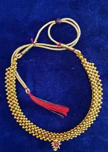 Gold Moti Necklace