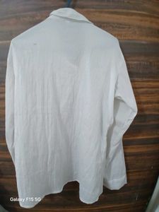 White Button-Down Shirt