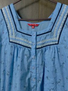 Light Blue Colour Juliet XXL Nighty
