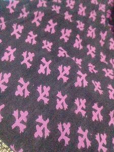 Vintage Print Tunic Top