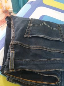 Dark Blue Denim Jeans