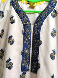 Elegant Embroidered Kurta