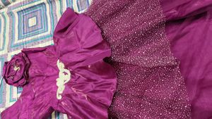 Full Flare Partywear Gown