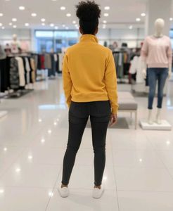 Coller Mustard Hoodie Sweatshirt