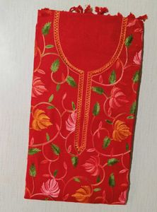 Woolen unstitched suit for women