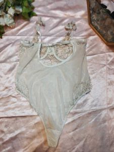 White Net Bodysuit 💥