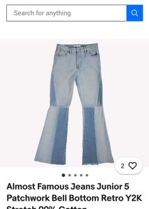 Y2K female jeans