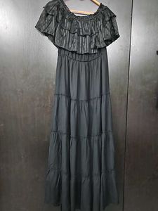 Styli Black Maxi Dress