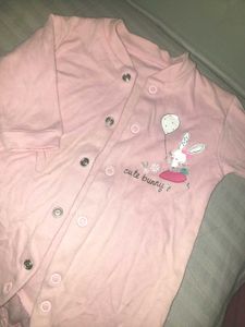 Cute Bunny Print Romper