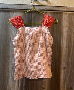 Polka Dot Sleeveless Pinterest Top