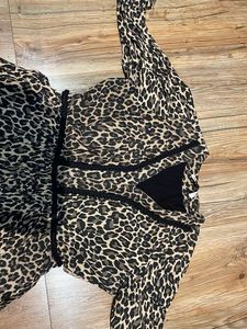 Leopard Print Mini Dress