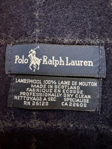 Ralph Lauren Wool Scarf Classic