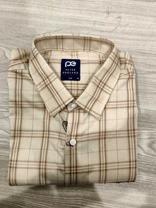 Peter England Checkered Shirt
