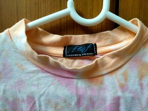 Tie And Dye Crop Top