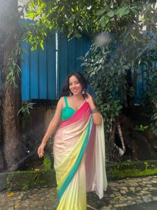 Elegant Ombre Saree