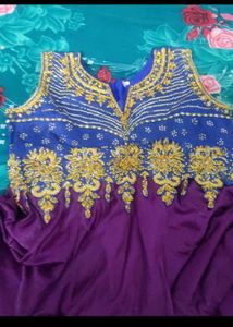Purple Gown Or Anarkali Model 🤍🌸✨