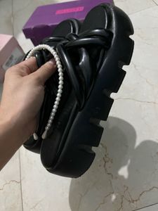 Black Platform Sandals