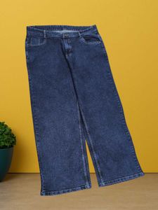 L@29 Size-40Dark Blue Flared Jeans