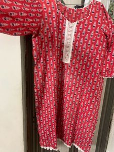 Cotton Printed Kurta