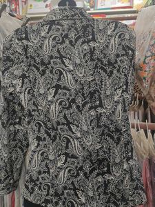 Paisley Print Long Sleeve Shirt