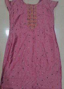Elegant Pink and maroon kurta set of 2