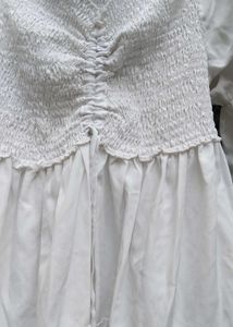 White Flowy Dress 🦢