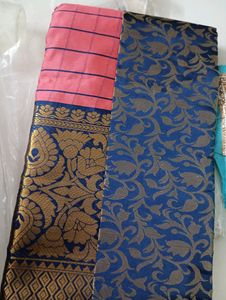 Elegant Silk Blend Saree