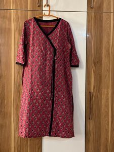 Printed Wrap Kurti